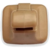 Resim Plastech VW Passat B6 2006-11 Güneşlik Tutucu Klipsi Kanca Keten Bej 1K0857561B 