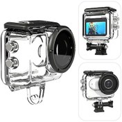 Resim Butu Insta360 Go 3 Kamera Pc İçin 40 M Su Geçirmez Kılıf + Paslanmaz Çelik Başparmak Kamera Sualtı Dalış Kapağı 
