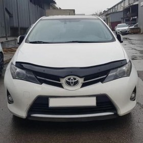 Resim ferrous autoaccessories Toyota Auris ile Uyumlu ile Uyumlu Ön Kaput Koruyucu Rüzgarlık 2013 2017 