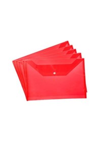 Resim Artlantis A3 Çıtçıtlı Zarf Dosya Kırmızı 5 Adet 