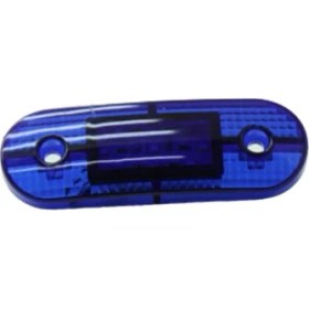 Resim Parçafix Dorse Yan Isaret Lamba 9 LED Mavi Oval Side Marker 504628501 