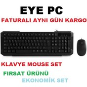 Resim Türkçe Q Dizilimli Kompakt Usb Q Kalvye &Mouse Set- - 287215217 