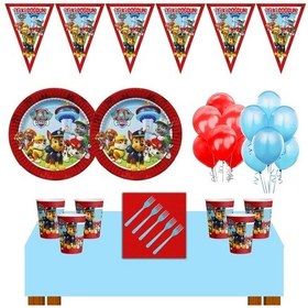 Resim Paw Patrol Doğum Günü Konsepti 24 Kişilik Paw Patrol Parti Malz 