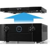 Resim AC Infinity Aırcom T10 Receiver ve Av Komponent Soğutucu Fan Sistemi, Önden Egzoz Çıkışlı 17" 