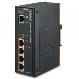 Resim 1-Port Ultra PoE to 4-Port 802.3af/at Gigabit PoE Extender 