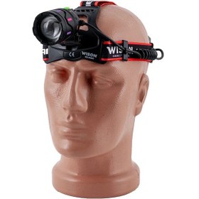 Resim Wıson Şarj Edilebilir Kafa Lambası - Wison - 1800 Lümen - 25 Watt Ws-2065 4741 