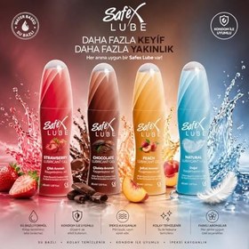 Resim Safex Lube Kayganlaştırıcı Jel Çilekli 