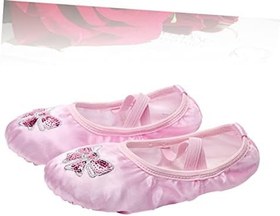 Resim SAFIGLE Taban Bale Ayakkabısı Şerit Bale Terliği Dans Ayakkabıları Çocuk Yoga Ayakkabıları 