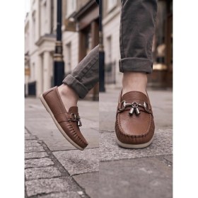 Resim Rexba Erkek Çocuk Günlük Rock Loafer Konforlu Ayakkabı - ROCK01 