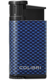 Resim Colibri Evo Mavi Karbonfiber Puro Çakmağı 