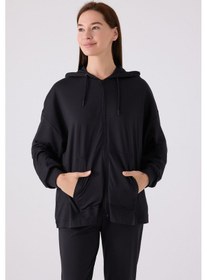 Resim Arnetta Kadın Siyah Pijama Takımı Ar3111-s-v1 Siyah 