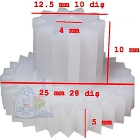 Resim Blue House Bh586Fc Glassy Doğrayıcı Çift Dişli Uyumlu 