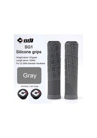 Resim Dashanshop Grişli Bmx Bisiklet Tutacakları - Yumuşak Rahat Mtb Gripleri Gri Gri 