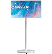 Resim ONVO 32OVM6000 32 "82 Ekran Slide & Go Hareketli Taşınabilir Android Smart LED Ekran (Dokunmatik Ekran) 