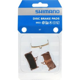 Resim Shimano Disk Fren Balatası Metal M03 Yay/Pim dahil XT 