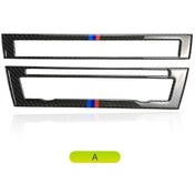 Resim Lasonstiges Bmw 5 Serisi F10 2011 2012 2013 2014 2015 2016 2017 Karbon Fiber Ön Merkez Klima Cd'si Kontrol Paneli Trim Kapağı 