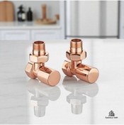 Resim İSAOĞLU YAPI Bakır Havlupan Vanası 2 Adet Set Bronz Vana Pirinç Materyal 