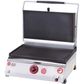 Resim Işıkgaz Silverinox Lpg Tüplü Döküm 20 Dilim Tost Makinesi 