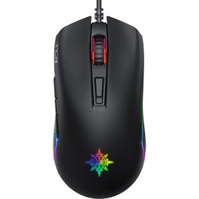 Resim İmg-Gt14 Siyah Rgb 7 Keys Dpı3600 Kablolu Mouse 1,5 Metre Örgülü Saf Bakır Kablo 