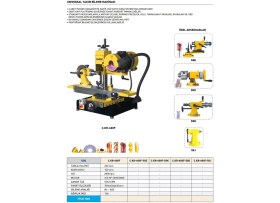 Resim Fett Krasnic Üniversal Takım Bileme Makinası C.KR-600F 