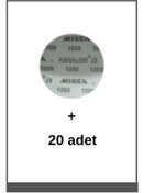Resim MİRKA Abralon J 1000 150 mm Zımpara 20 Adet 