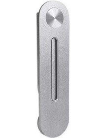 Resim Laptop - Monitör Telefon Tutucu Yandan Telefon Tutma F21-Gümüş 