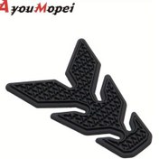 Resim Tongdashop Yamaha Mt-09 2021 2023 Motosiklet Tank Pedi D Tipi Kaymaz Koruma Sticker 