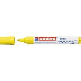 Resim Edding 4500 Kumaş Tekstil Boyama Kalemi Neon Yellow 