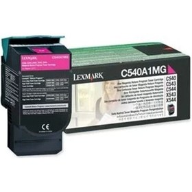 Resim LEXMARK C540A1MG 1.000 SAYFA MAGENTA KIRMIZI TONER C540-543-544 