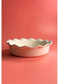 Resim Tart Fırın Kabı - Seramik Bisküvi Ham Ürün 