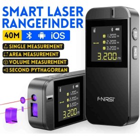 Resim Fnirsi IR40 Akıllı 40MT Lazer Metre Mesafe Ölçer 