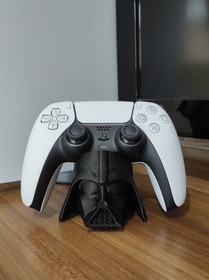 Resim Darth Vader Figürlü Ps5/xbox Joystick Standı - Xbox/ps5 Controller/kol Tutucu1 
