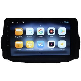 Resim Fiat Fiorino / Citroen Nemo / Peugeot Bipper 10 inç 8-64 GB PRO Android Carplay Multimedya 
