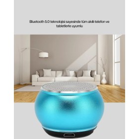 Resim Mini Bluetooth Speaker | Uzun Pil Ömrü, Şık ve Hafif Tasarım 