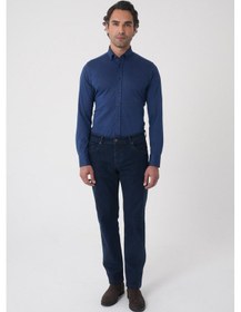Resim Bisse Erkek 5 Cepli Yıkamalı Jean Denim Pantolon Koyu Lacivert Pnj25k25202 40 K.Lacivert 
