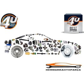 Resim 4U Bmw E60.E63.E64 06-10 Arka Sağ Sol Aks Mili 