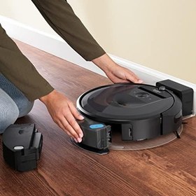 Resim iRobot Roomba Combo i8 Robot Süpürge ve Paspas, Siyah 