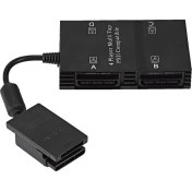 Resim cigemay Multitap 4 oyuncu, çoklu kontrol cihazı adaptörü, 4 hafıza kartı yuvası, oyun padi için yerleştirme istasyonu Sony PS2 