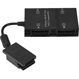 Resim cigemay Multitap 4 oyuncu, çoklu kontrol cihazı adaptörü, 4 hafıza kartı yuvası, oyun padi için yerleştirme istasyonu Sony PS2 