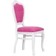 Resim Mobilya Baba Lale Pembe Oymalı Sandalye 