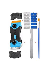 Resim Çok Amaçlı Set Plastik/metal Kenar Temizleme Aracı Etiket Etiket Çıkartma Kaldırma Araba Pencere Vs St06 