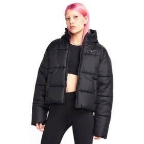 Resim Nike Sportswear Therma-Fit Kadın Siyah Günlük Stil Mont FZ5899-010 