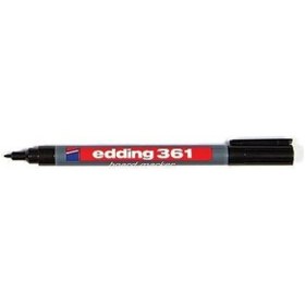 Resim Edding 361 Ince Uçlu Yazı Tahtası Kalemi Siyah 