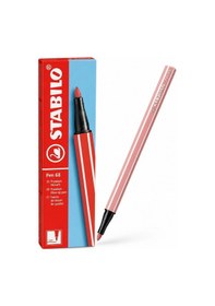 Resim Keçe Uçlu Boya Kalemi Köpüklü Pembe 68/28 10 Lu Paket 