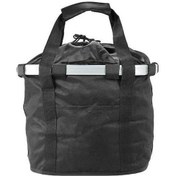 Resim Novahub Bisiklet Ön Tuval Sepeti - Evcil Hayvan Taşıyıcı - Dayanıklı Alüminyum Çerçeve - Siyah Siyah 