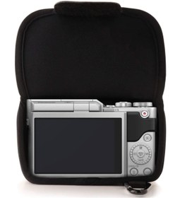 Resim MegaGear Panasonic Lumix DMC-GX85, GX80 Neopren Kamera Kılıfı 