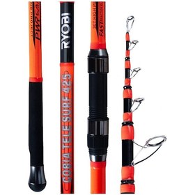 Resim Ryobi Cobia 4.25m 100-300gr Teleskopik Surf Olta Kamışı 1 