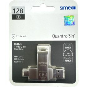 Resim Iphone Uyumlu Flash Bellek Ios Apple Uyumlu 128 GB Otg USB Type C Flash Bellek Disk Pc Uyumlu 