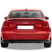 Resim Audi A3 Sedan Yarasa Kanat Spoiler Boyasız 