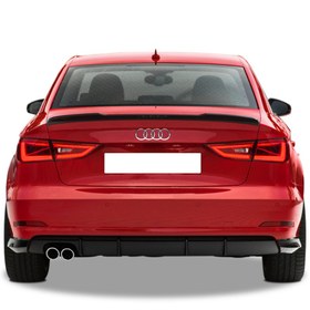 Resim Audi A3 Sedan Yarasa Kanat Spoiler Boyasız 
